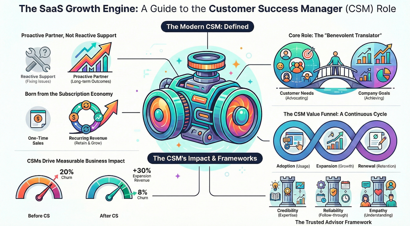 SaaS CSM Role and Growth Engine